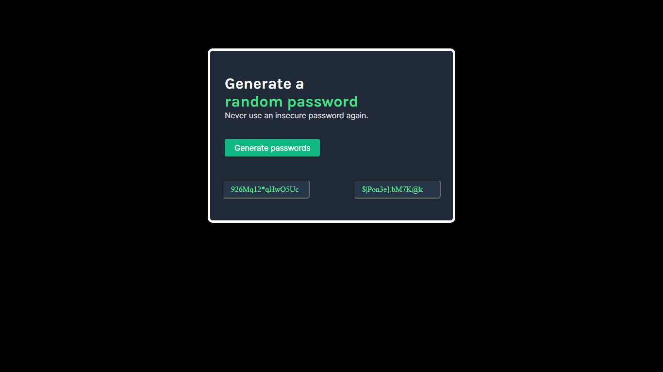 alternative